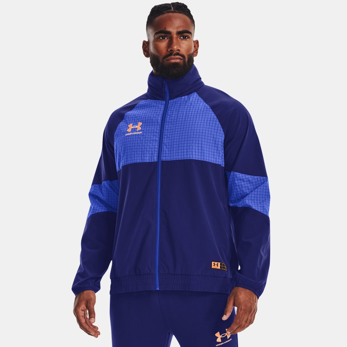 Gent Blue Jacket by Under Armour GOOFASH
