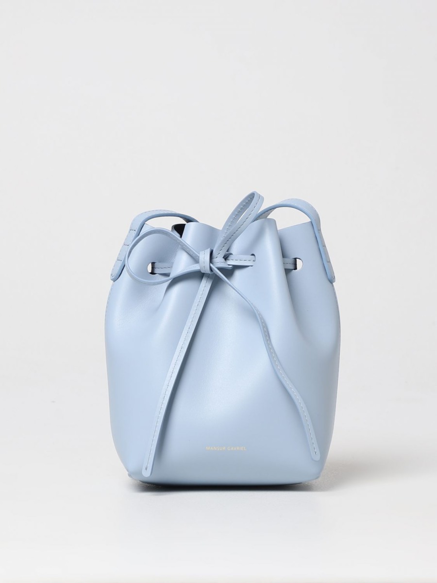Gent Blue Mini Bag - Mansur Gavriel - Giglio GOOFASH