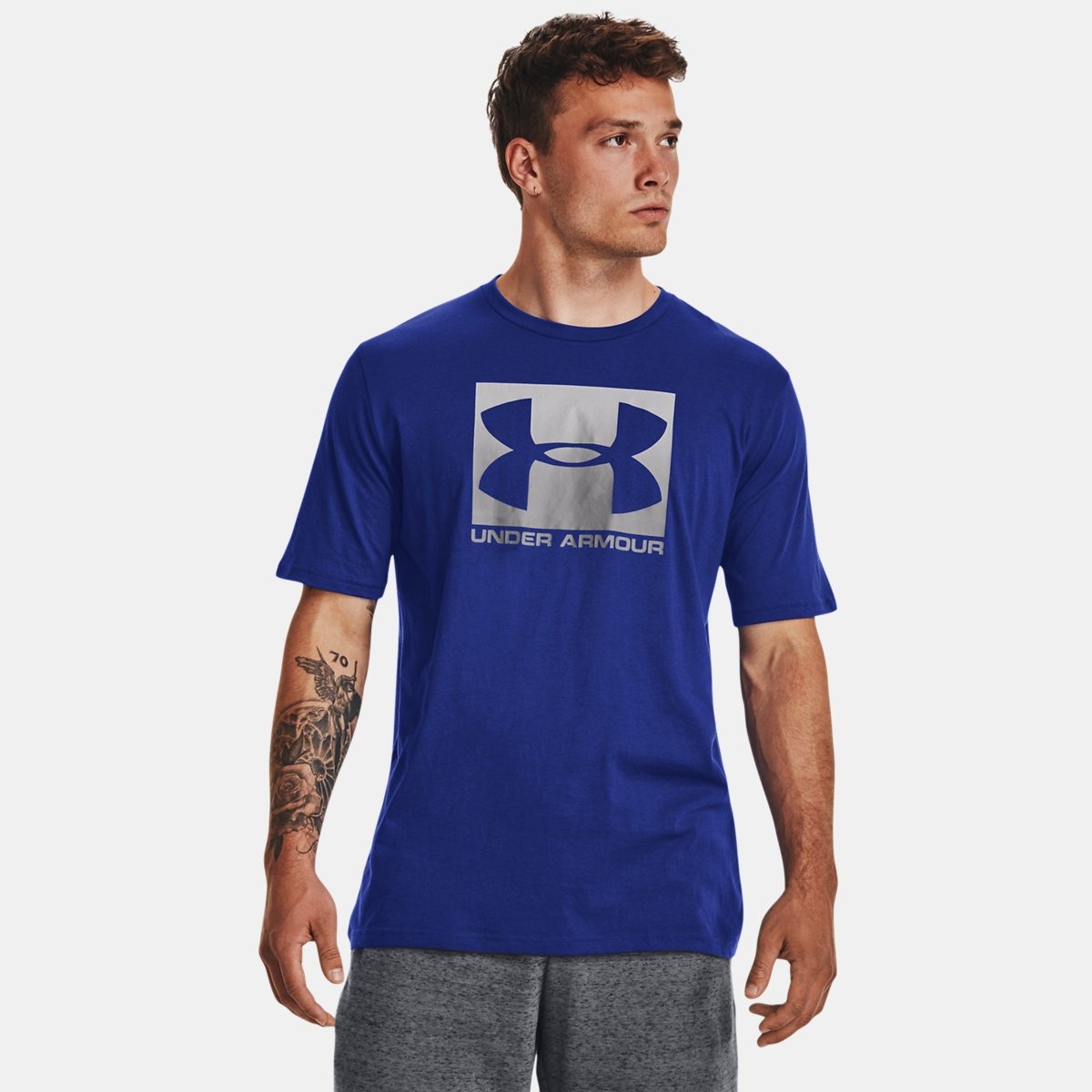 Gent Blue T-Shirt by Under Armour GOOFASH
