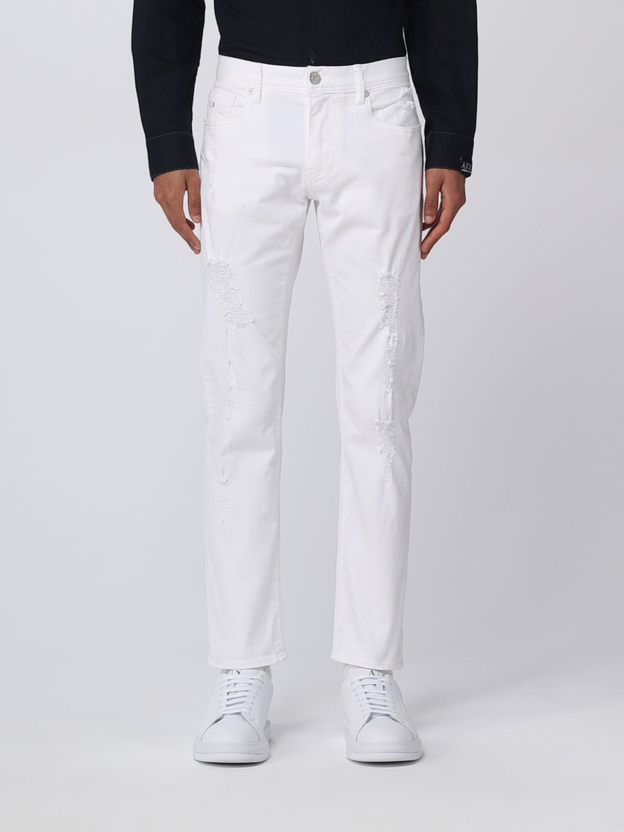 Gent Jeans White Giglio GOOFASH