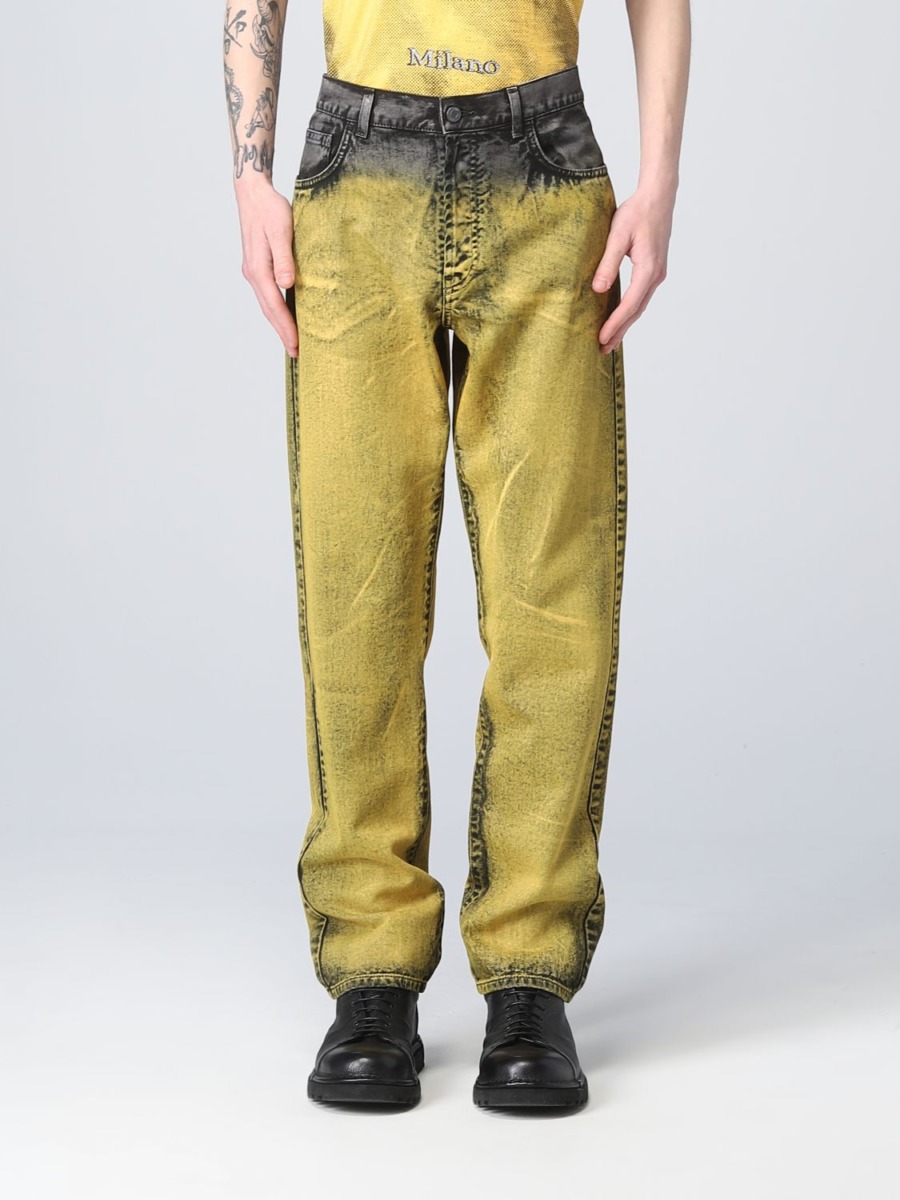 Gent Jeans Yellow at Giglio GOOFASH