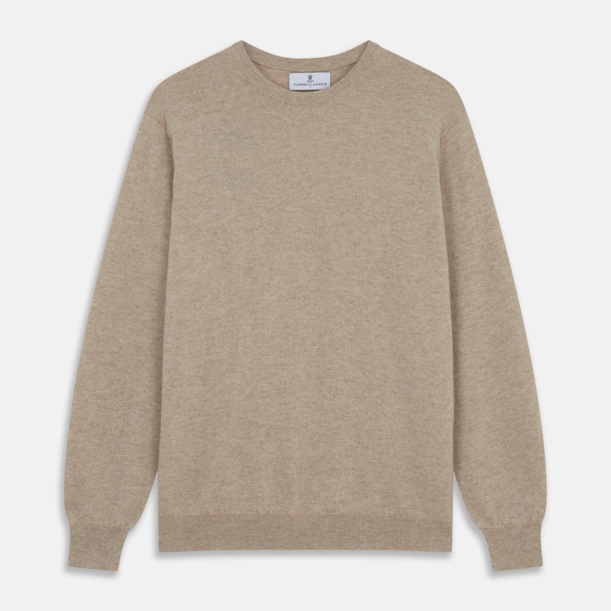 Gent Jumper Beige from Turnbull And Asser GOOFASH