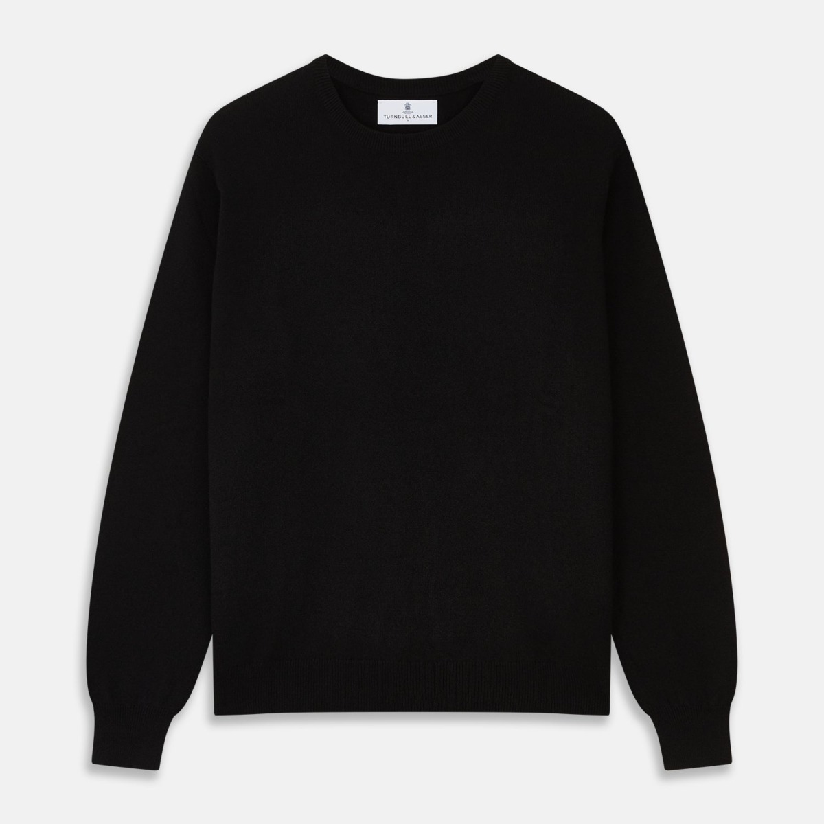Gent Jumper Black by Turnbull And Asser GOOFASH