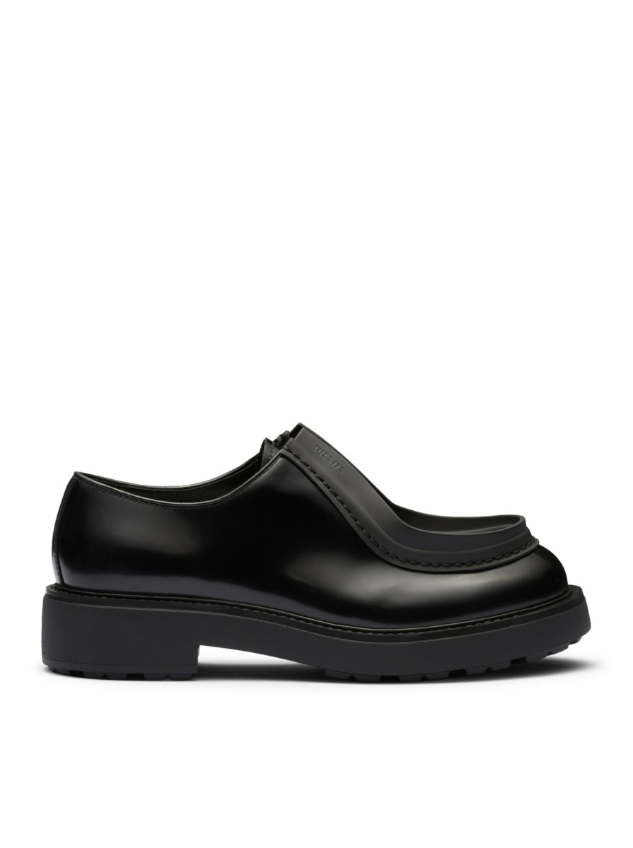 Gent Lace Up Shoes in Black Suitnegozi - Prada GOOFASH