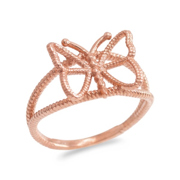 Gent Ring in Rose by Gold Boutique GOOFASH