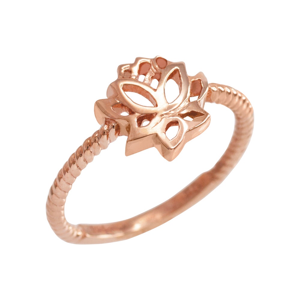 Gent Rose Ring from Gold Boutique GOOFASH
