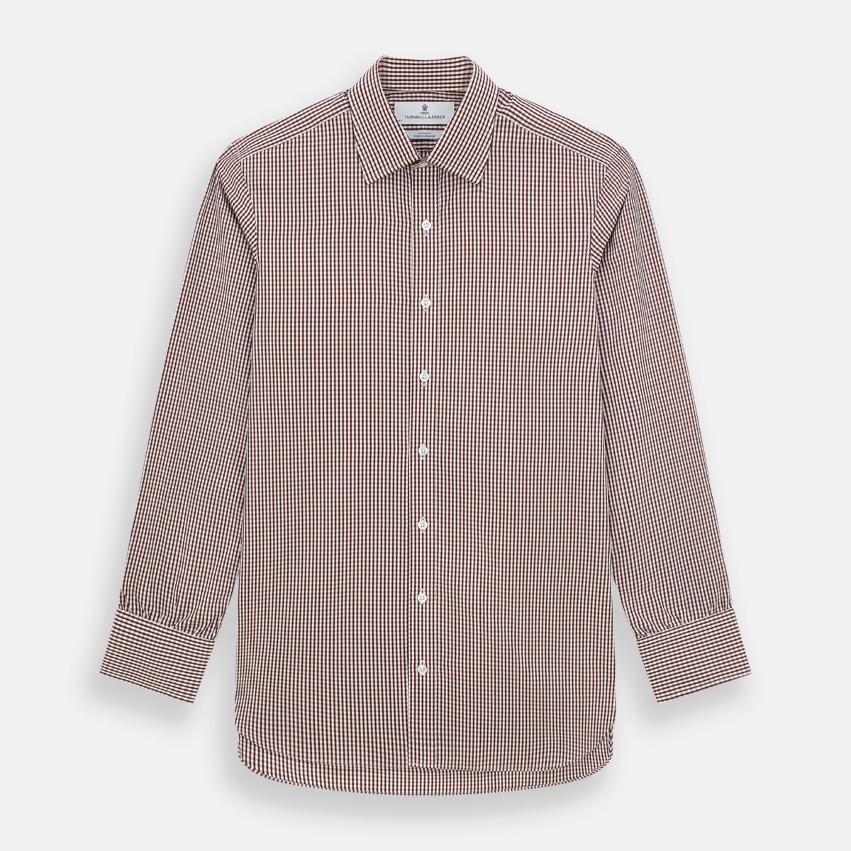Gent Shirt in Checked Turnbull & Asser - Turnbull And Asser GOOFASH