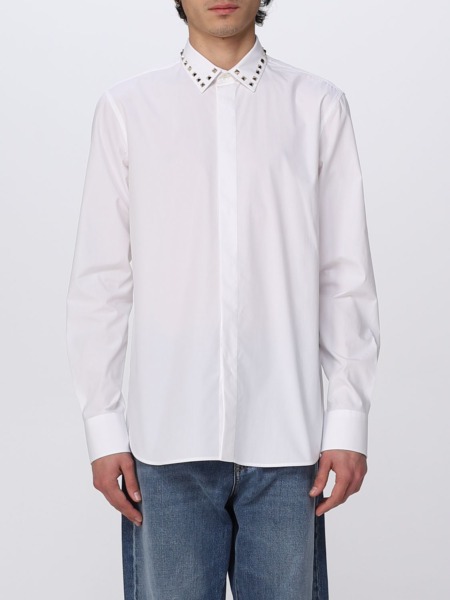 Gent Shirt in White Giglio - Valentino GOOFASH