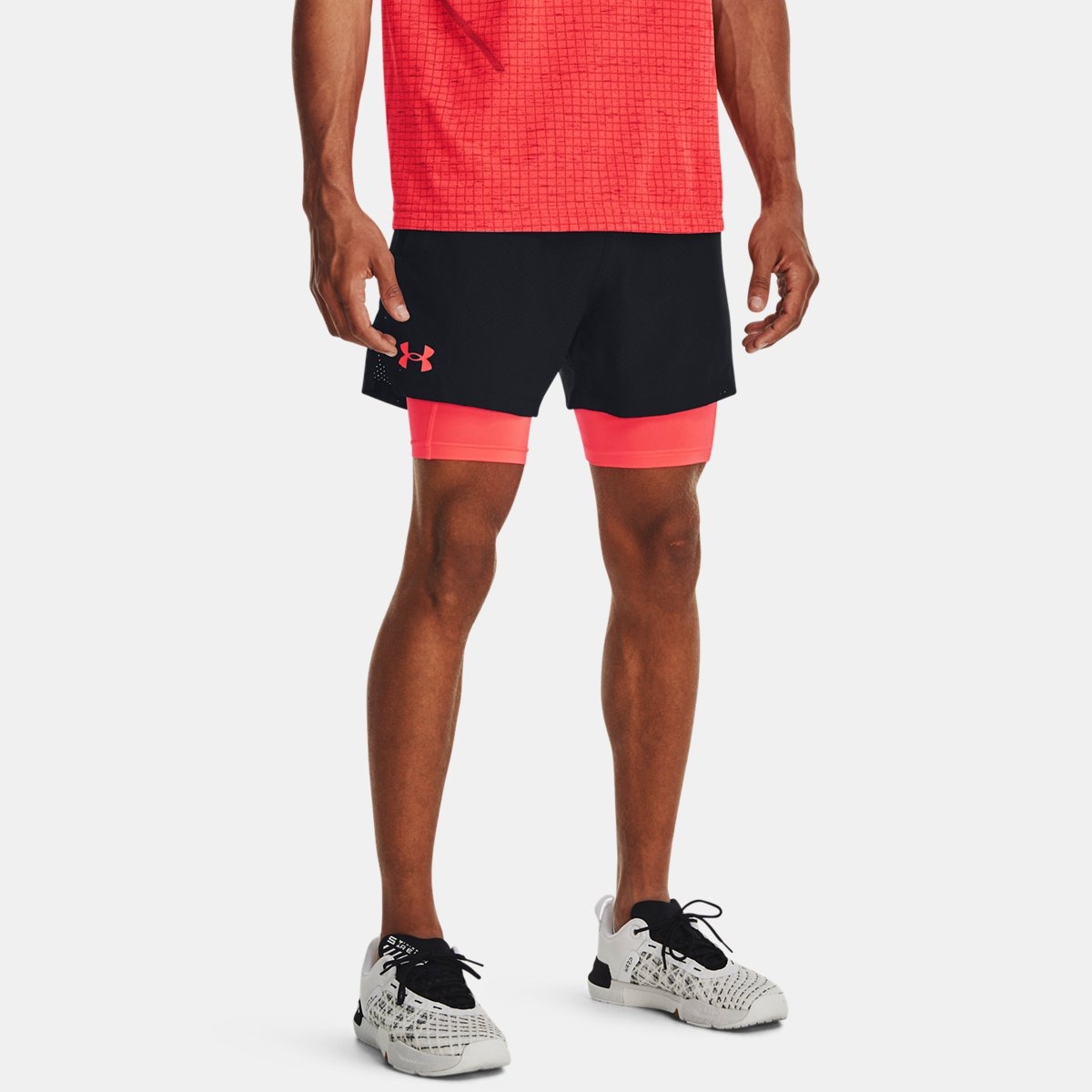Gent Shorts in Black from Under Armour GOOFASH