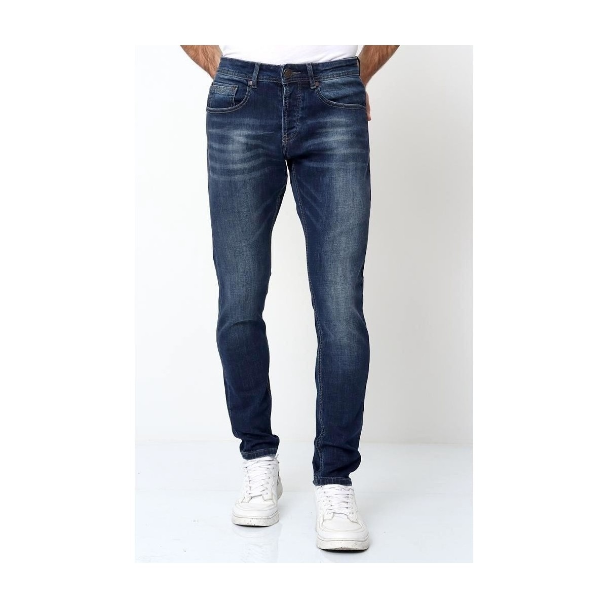Gent Skinny Jeans Blue - Spartoo GOOFASH