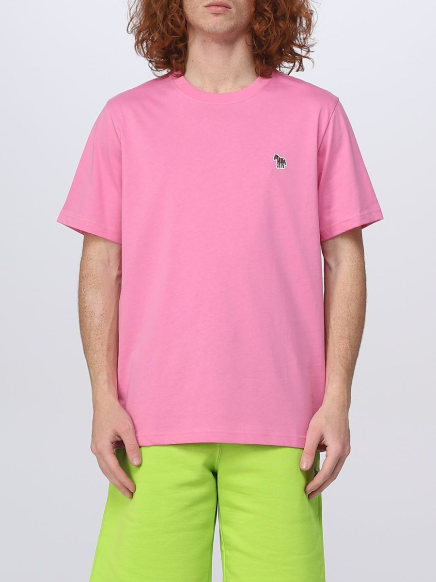 Gent T-Shirt in Pink - Paul Smith - Giglio GOOFASH