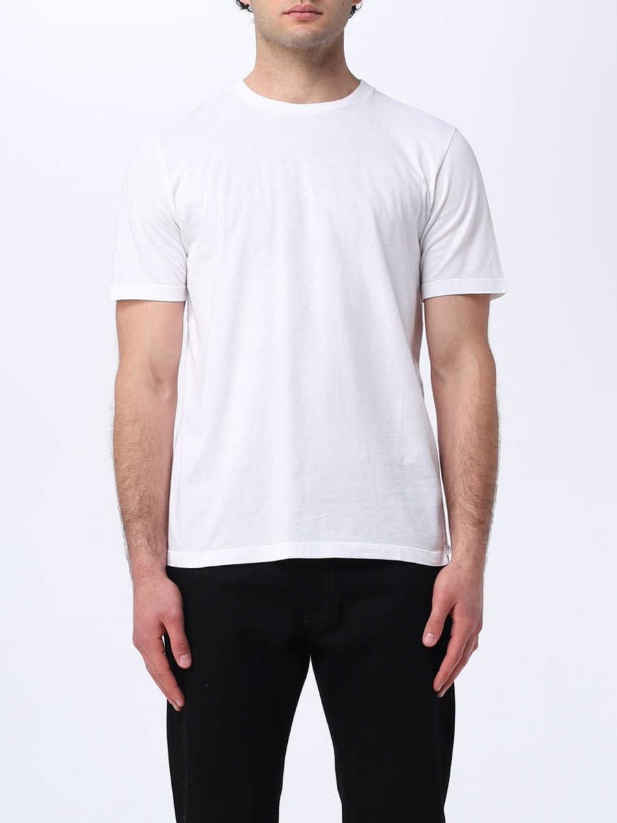 Gent T-Shirt in White Giglio Saint Laurent GOOFASH