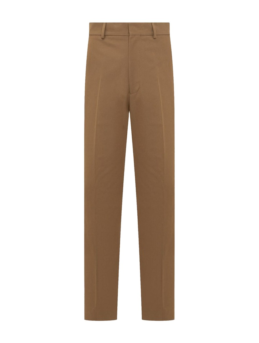 Gent Tailored Trousers in Brown Palm Angels Suitnegozi GOOFASH