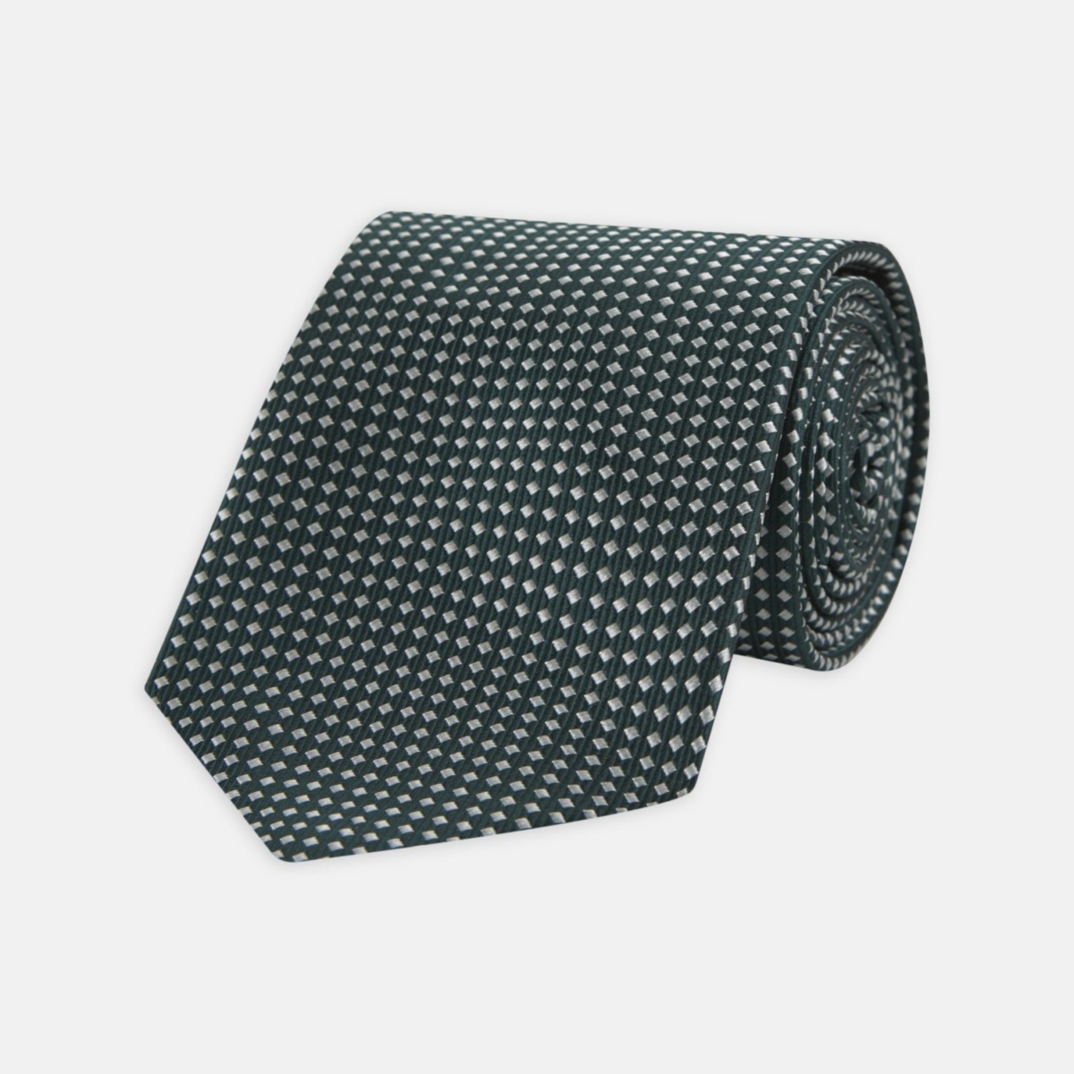 Gent Tie - Green - Turnbull And Asser GOOFASH