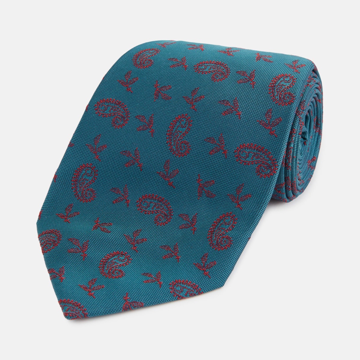 Gent Tie in Green by Turnbull And Asser GOOFASH