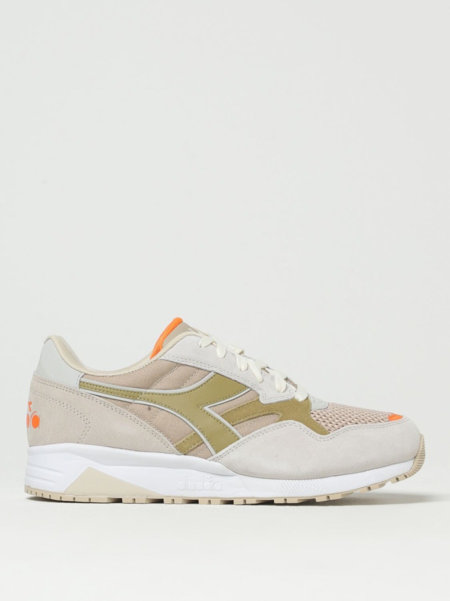 Gent Trainers in Beige from Giglio GOOFASH