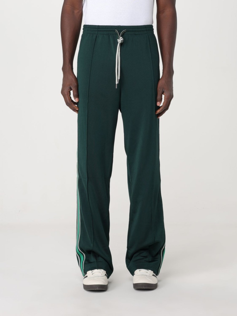 Gent Trousers in Green - Wood Wood - Giglio GOOFASH
