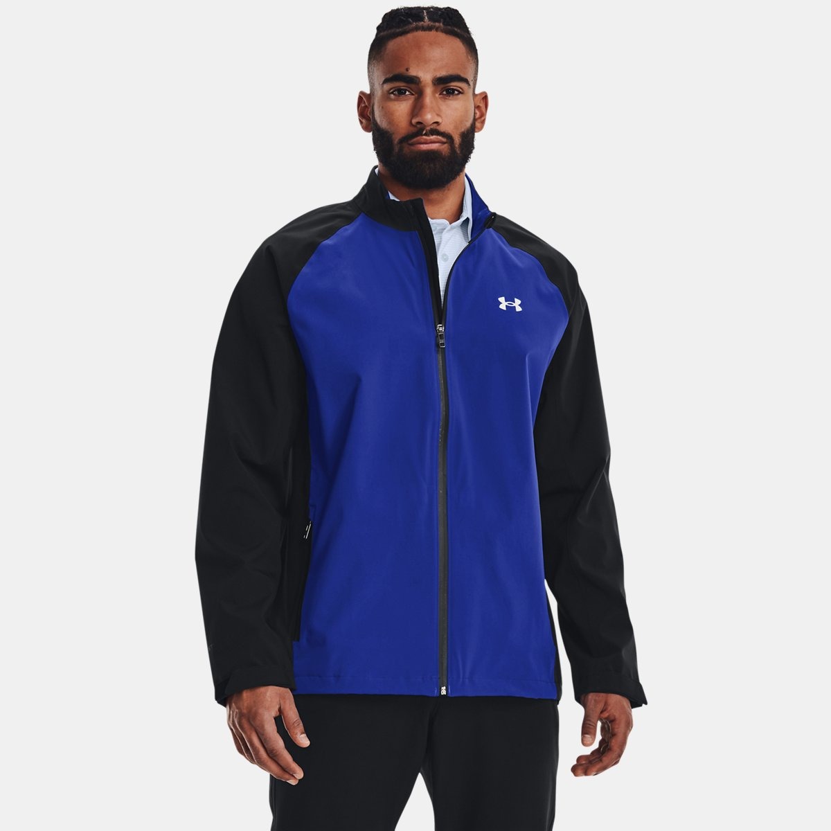 Gents Blue Jacket by Under Armour GOOFASH