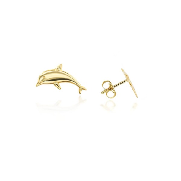 Gents Earrings Gold at Gold Boutique GOOFASH