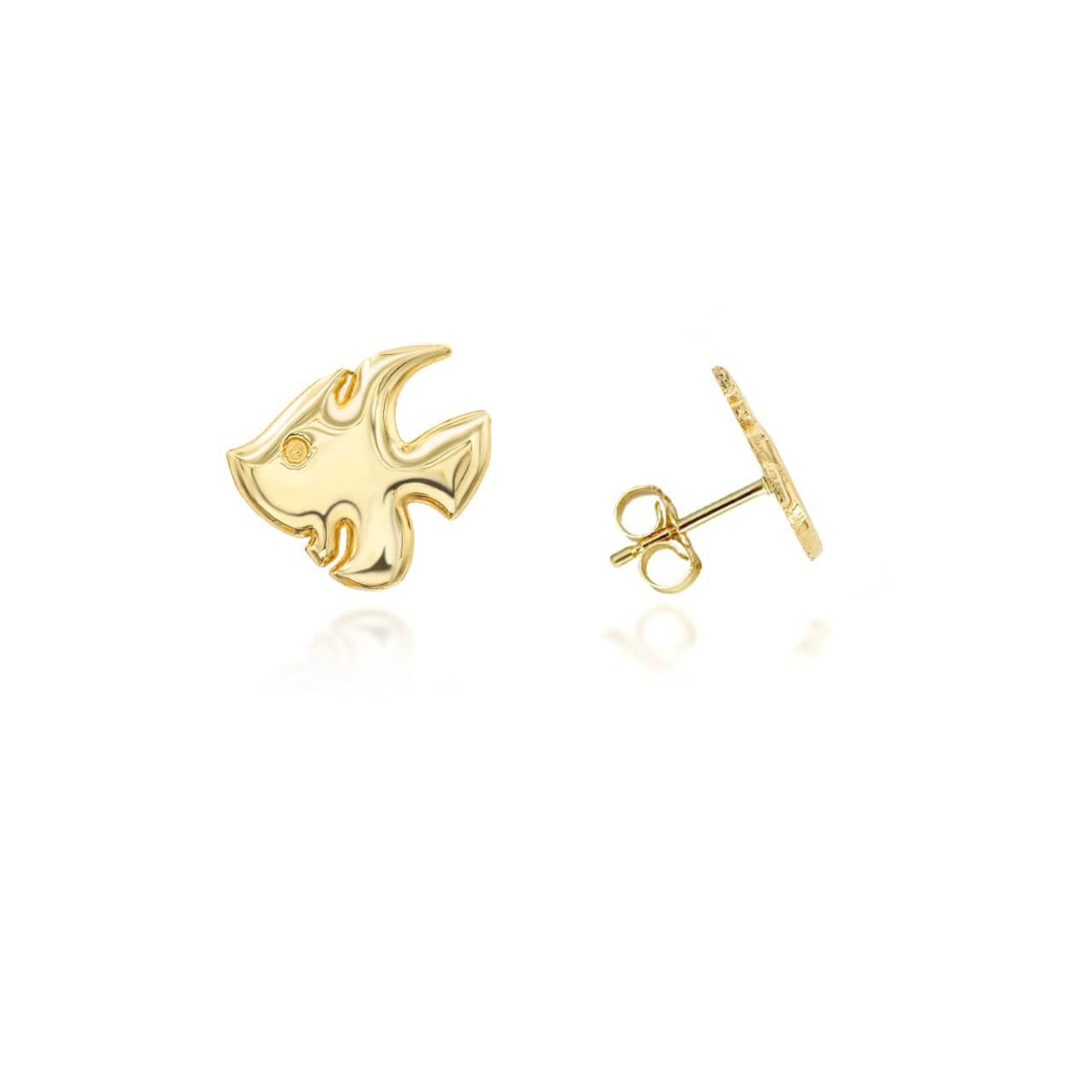 Gents Earrings Gold by Gold Boutique GOOFASH