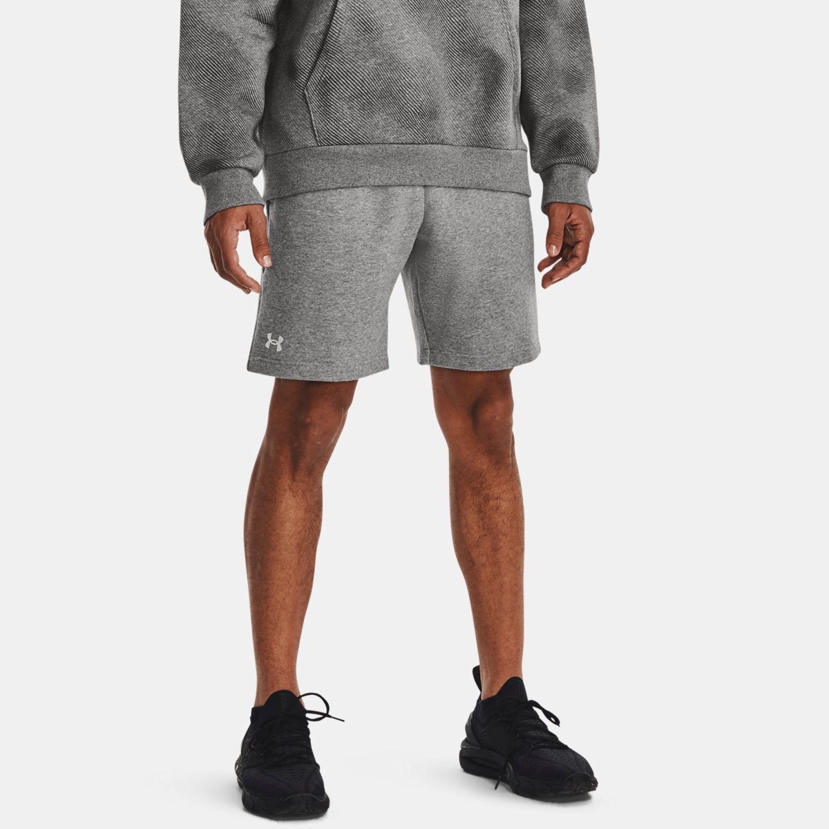 Gents Grey Shorts from Under Armour GOOFASH