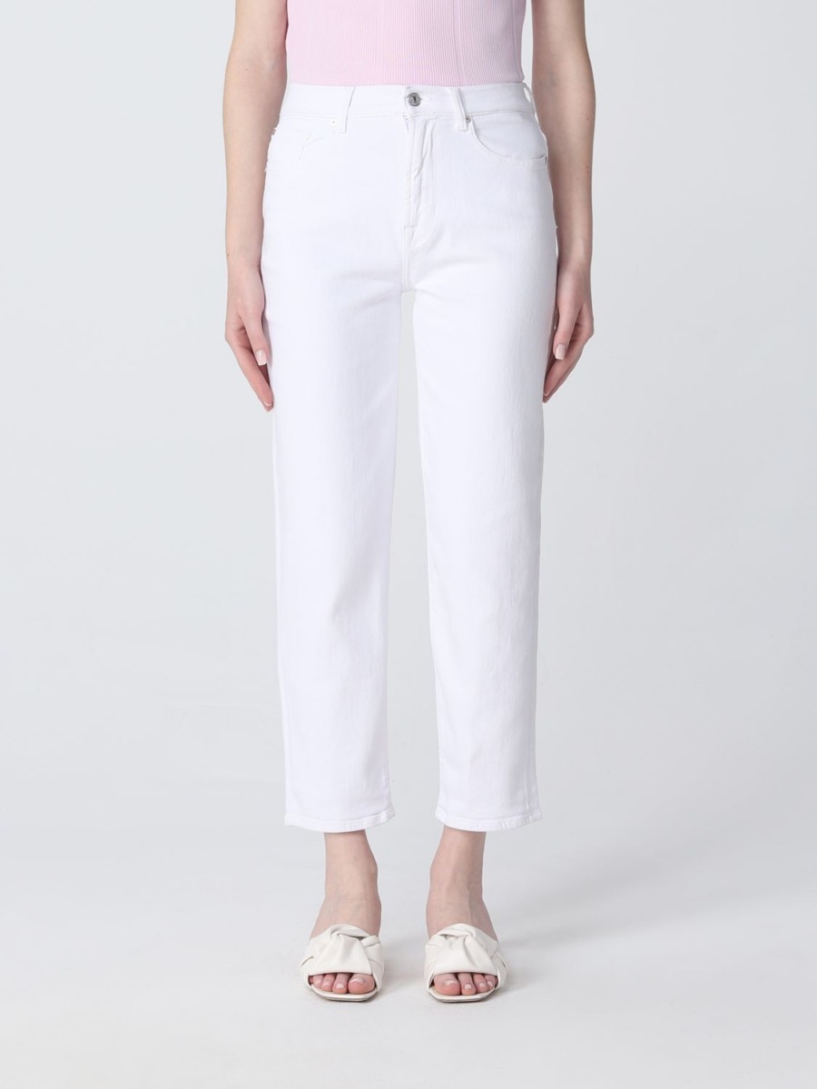 Gents Jeans White by Giglio GOOFASH