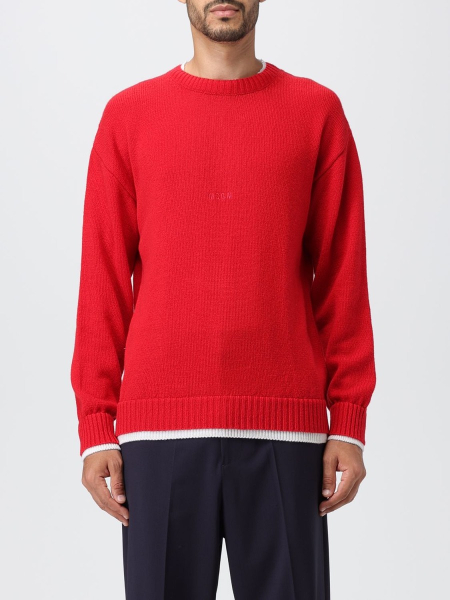 Gents Jumper Red from Giglio GOOFASH