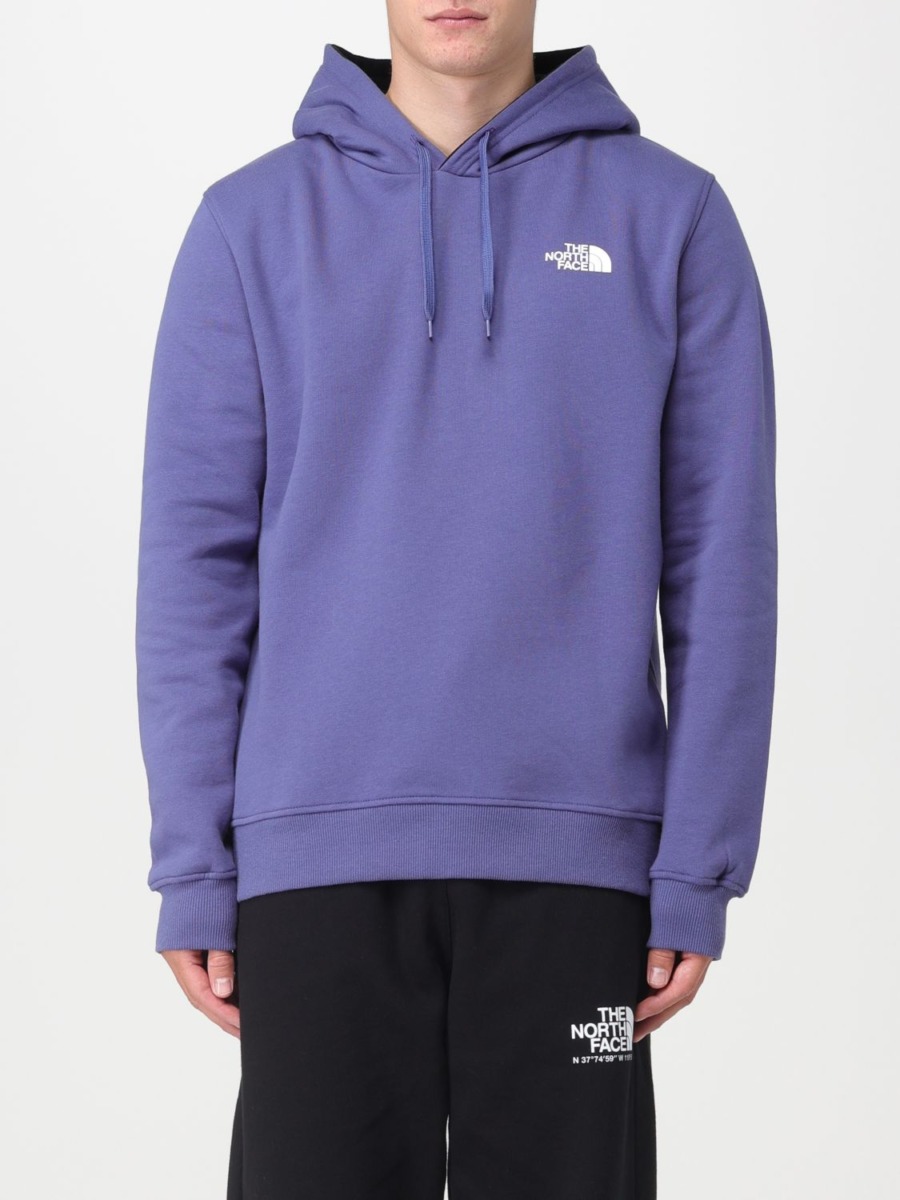 Gents Jumper in Blue The North Face Giglio GOOFASH