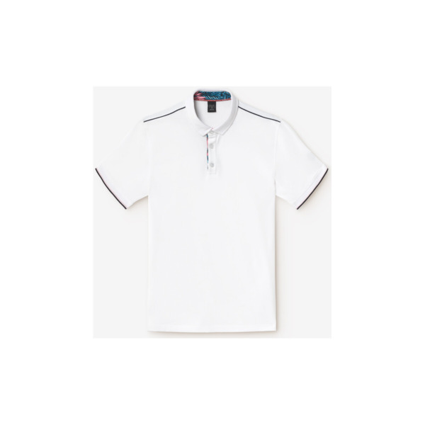 Gents Poloshirt in White at Spartoo GOOFASH