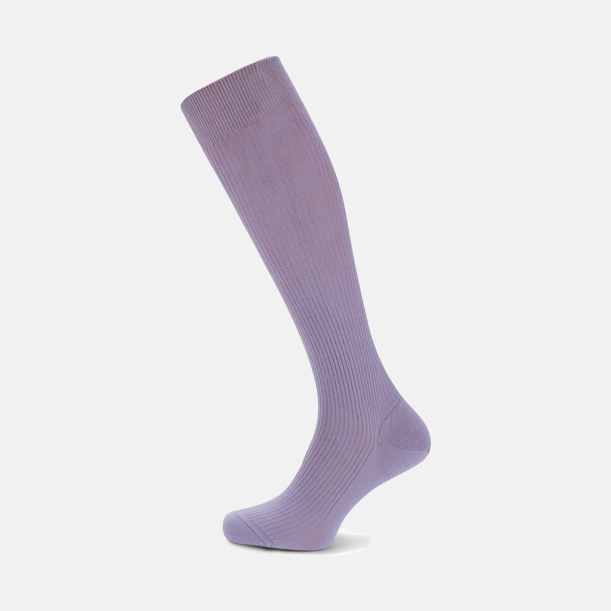 Gents Purple Socks - Turnbull And Asser GOOFASH