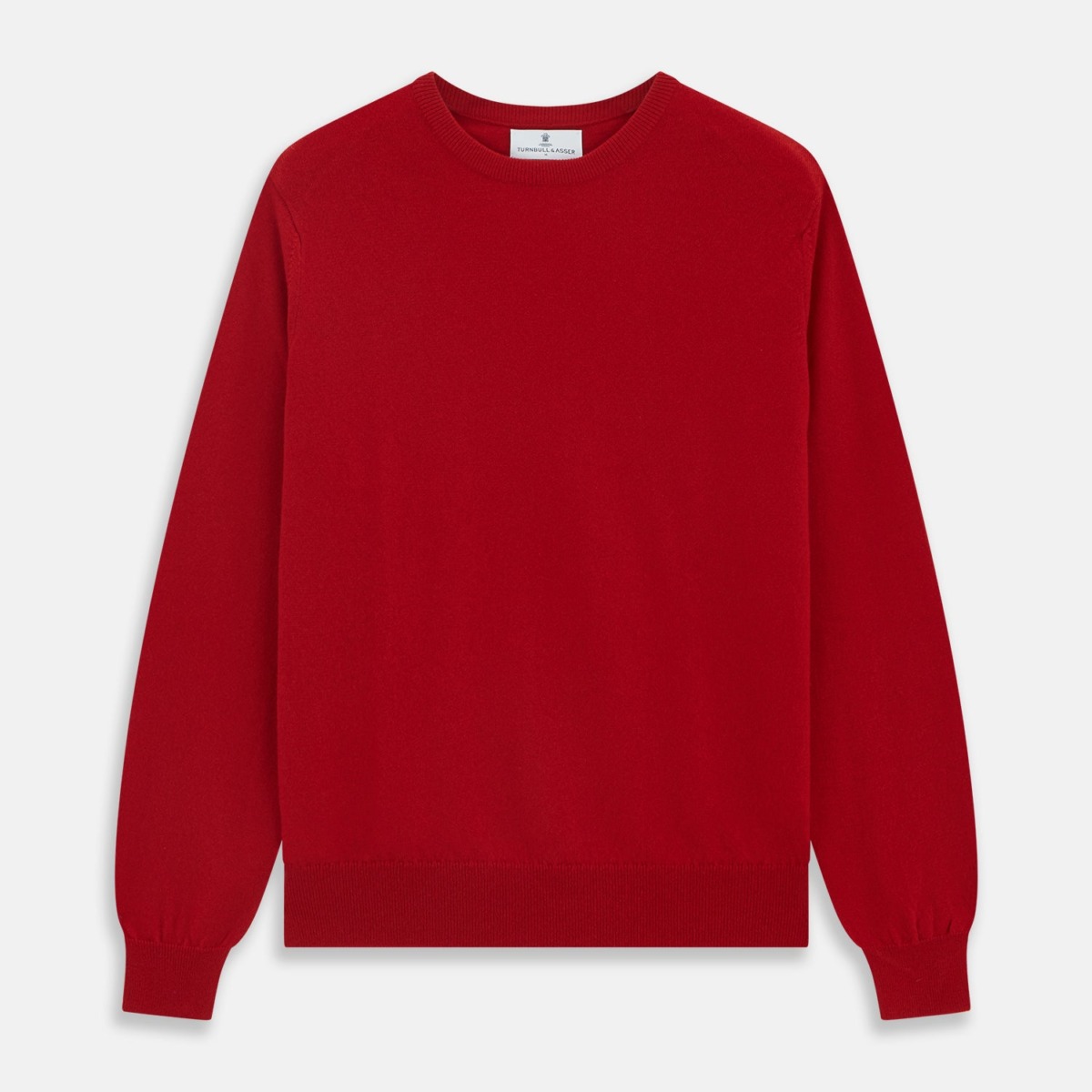 Gents Red Jumper Turnbull And Asser GOOFASH