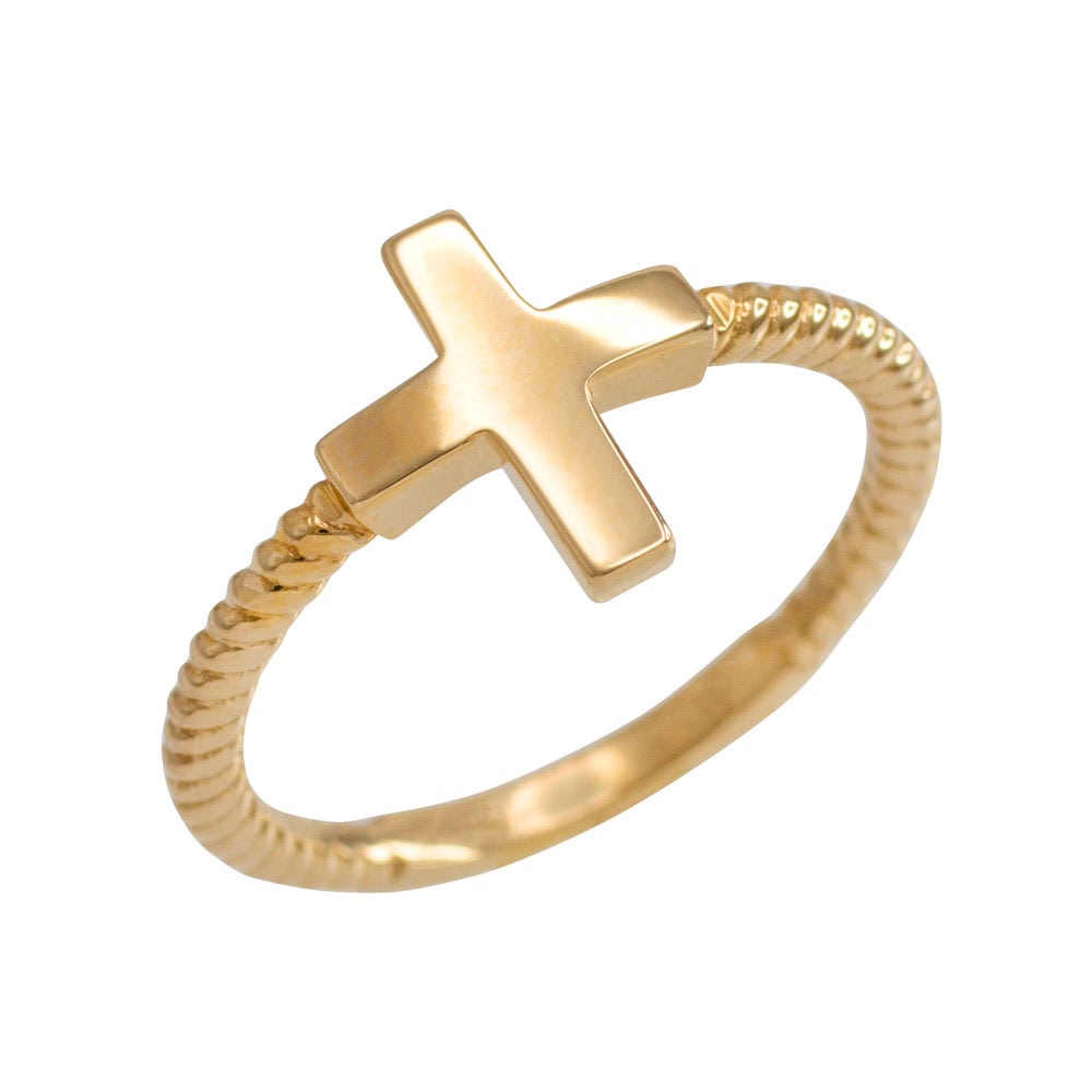 Gents Ring in Gold from Gold Boutique GOOFASH