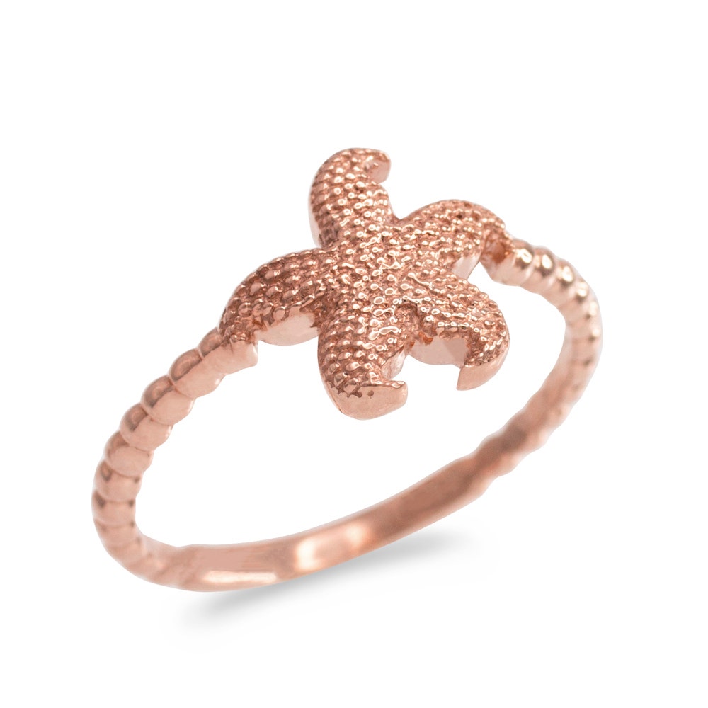 Gents Rose Ring by Gold Boutique GOOFASH
