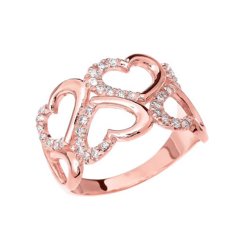 Gents Rose Ring from Gold Boutique GOOFASH