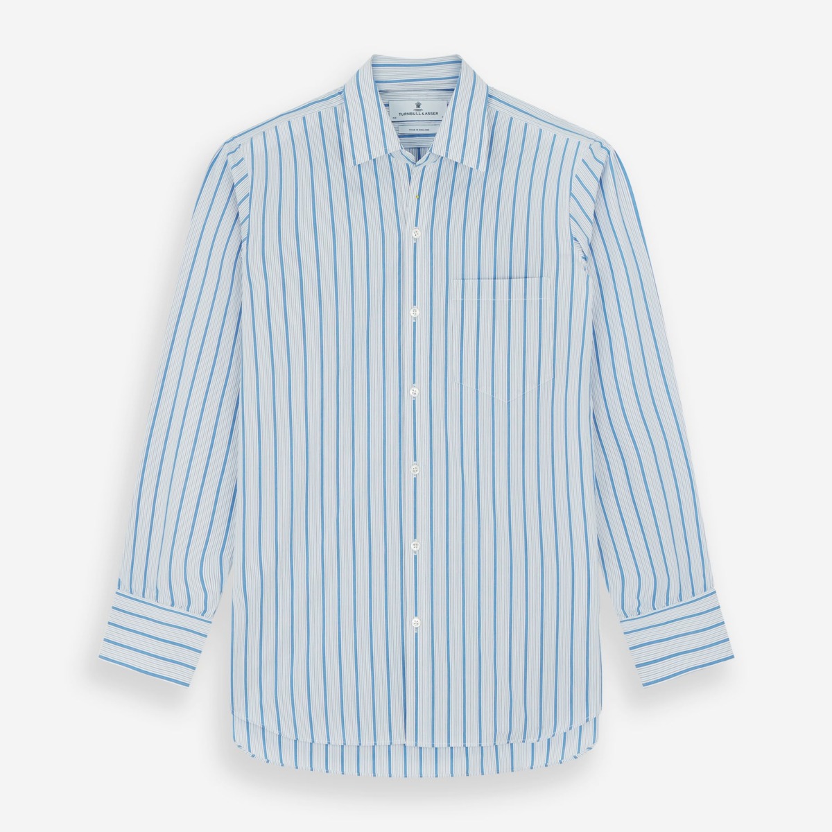 Gents Shirt in Blue from Turnbull And Asser GOOFASH