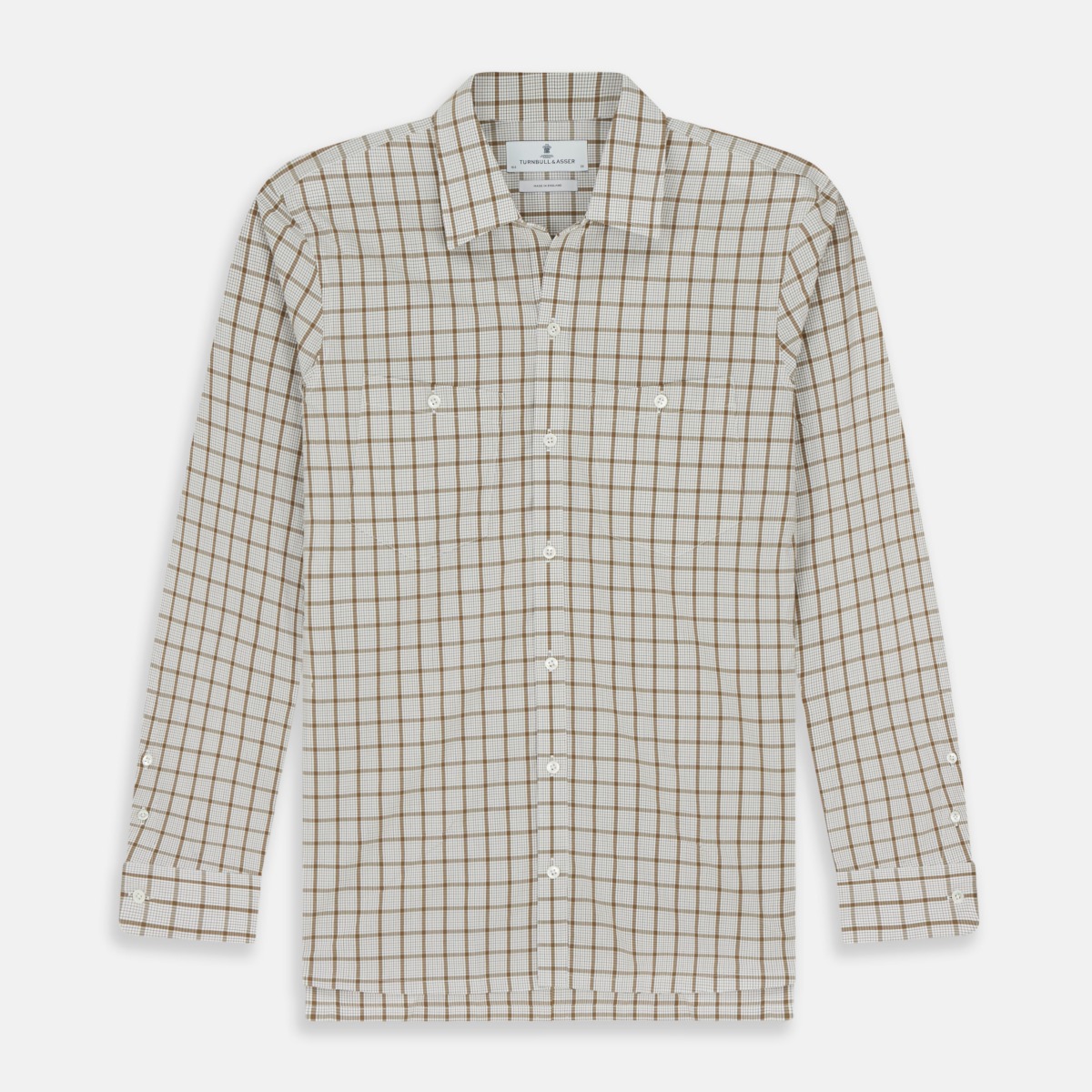 Gents Shirt in Checked at Turnbull And Asser GOOFASH