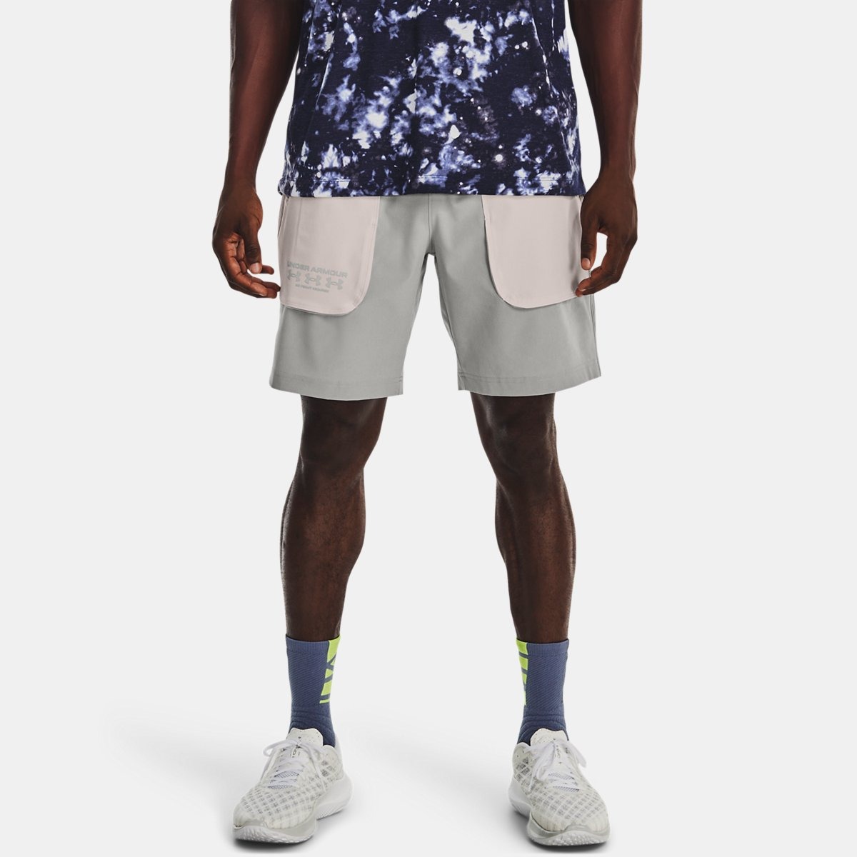 Gents Shorts Grey by Under Armour GOOFASH