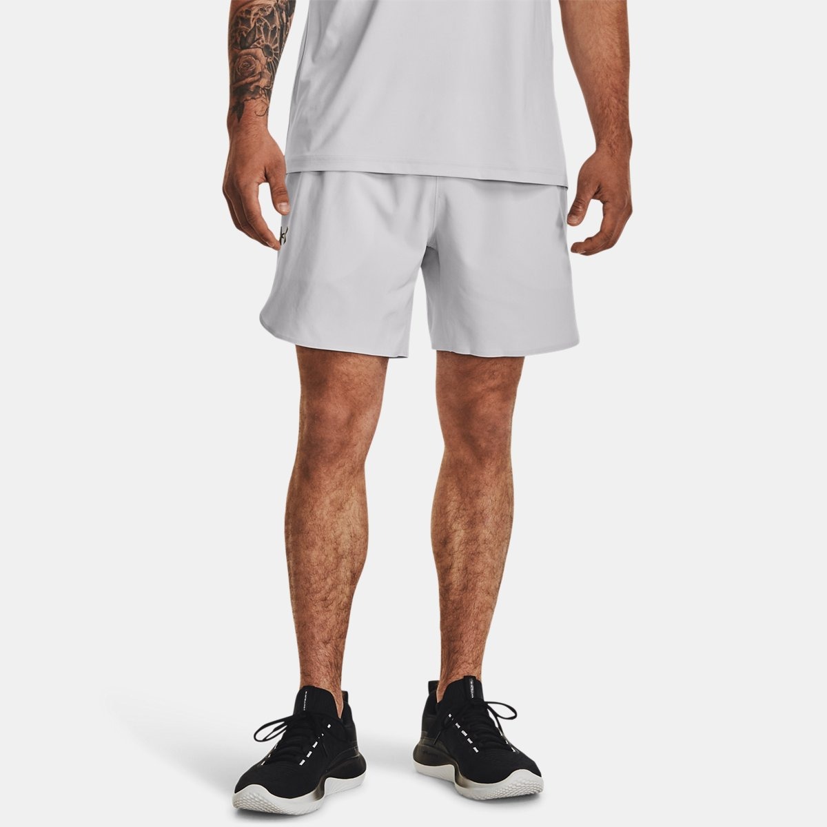 Gents Shorts in Grey by Under Armour GOOFASH