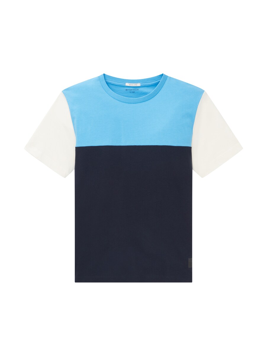 Gents T-Shirt Blue by Tom Tailor GOOFASH