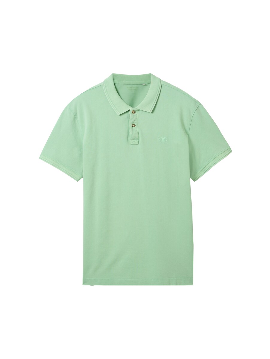 Gents T-Shirt in Green Tom Tailor GOOFASH