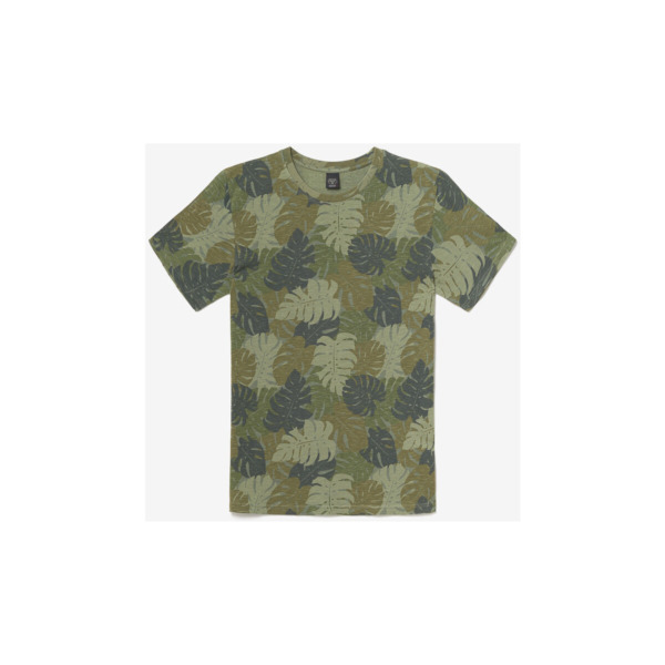 Gents T-Shirt in Green from Spartoo GOOFASH