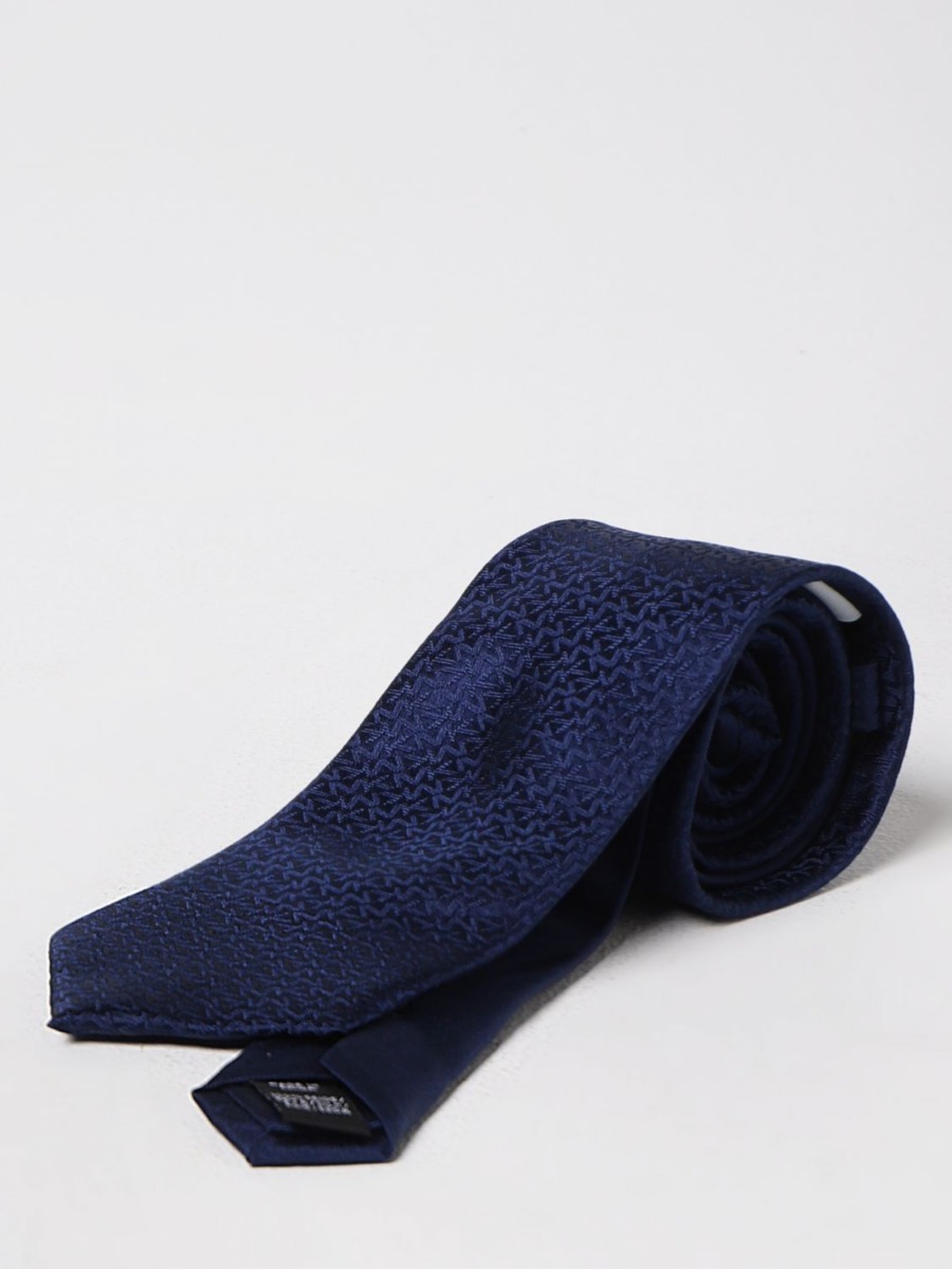 Gents Tie in Blue - Giglio GOOFASH