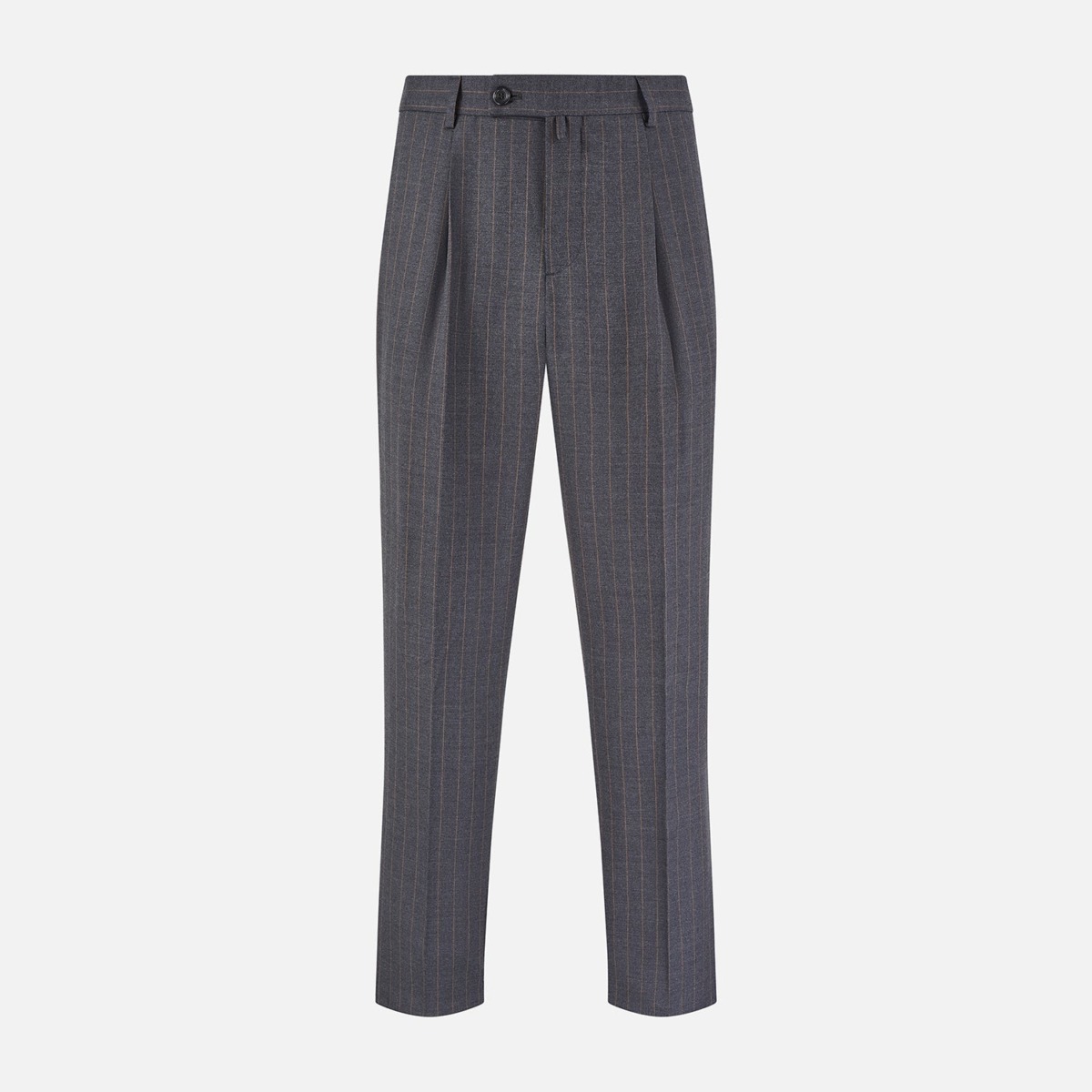 Gents Trousers Grey - Turnbull & Asser - Turnbull And Asser GOOFASH