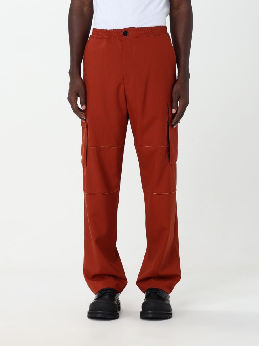 Gents Trousers Red from Giglio GOOFASH