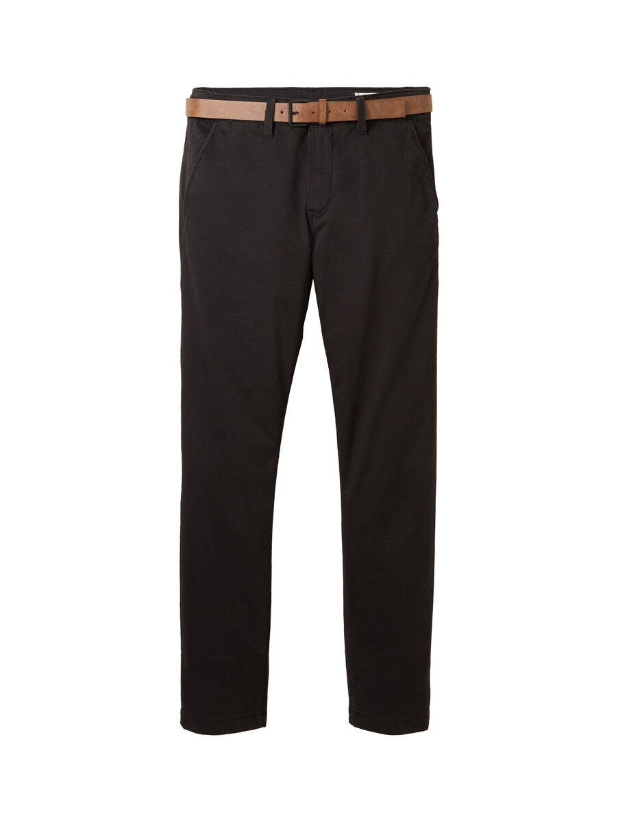 Gents Trousers in Black Tom Tailor GOOFASH