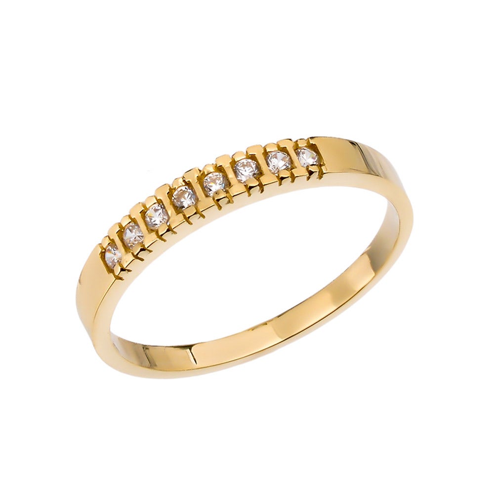 Gents Wedding Ring in Gold at Gold Boutique GOOFASH