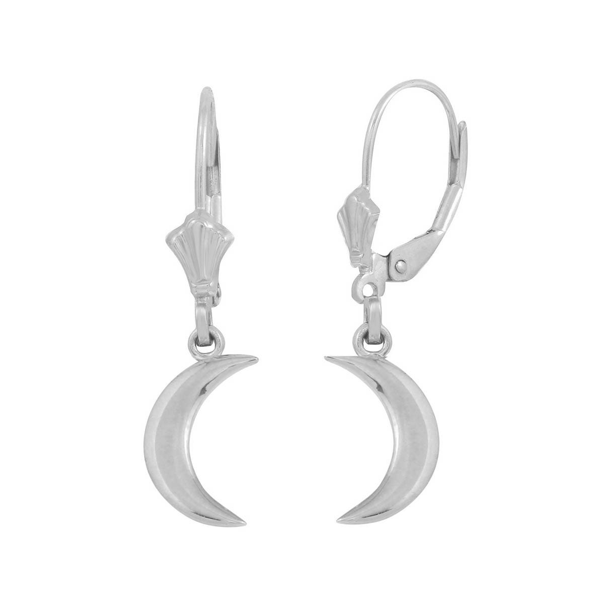 Gents White Earrings - Gold Boutique GOOFASH