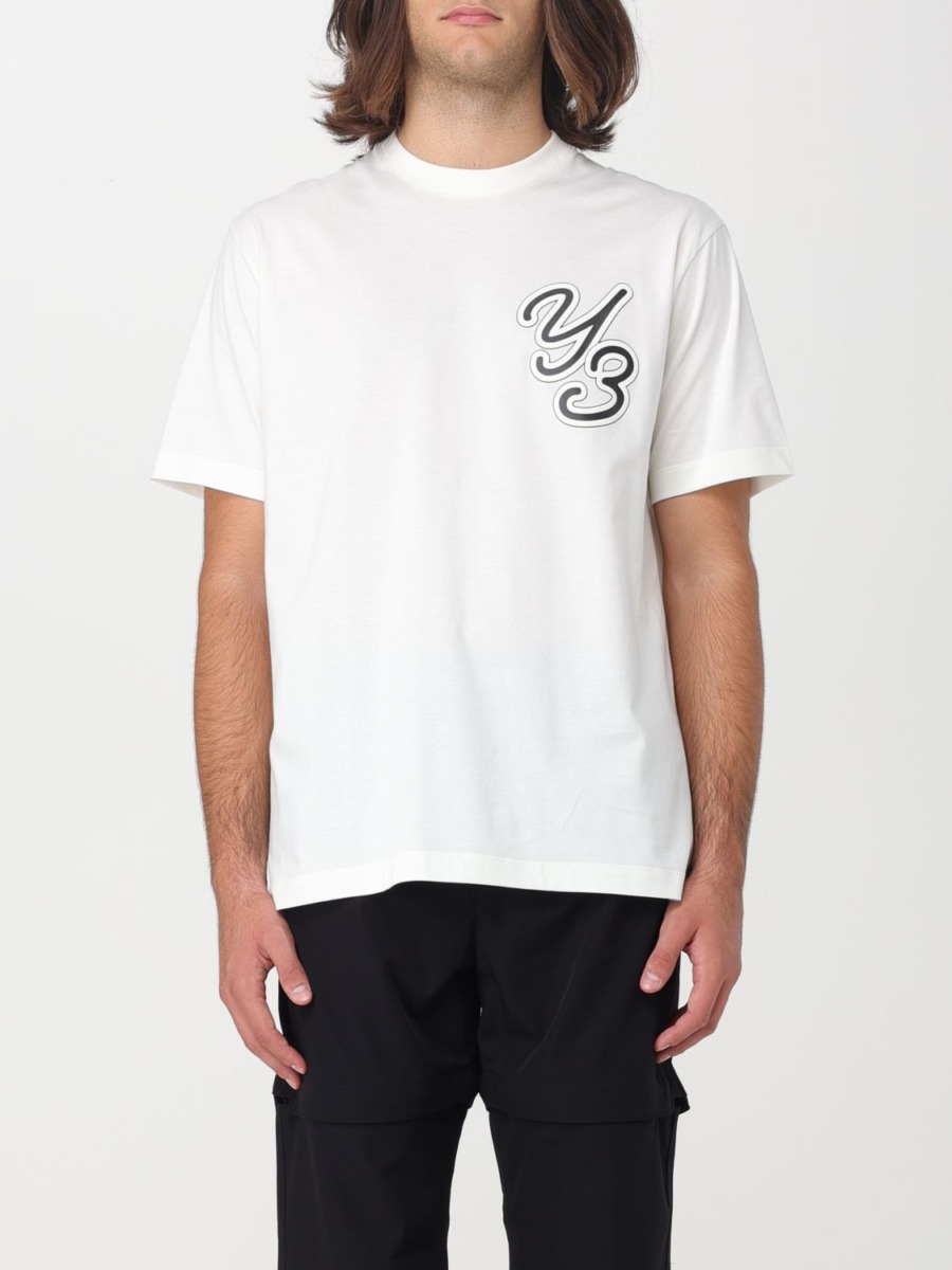 Giglio - Beige - T-Shirt - Y3 - Gents GOOFASH