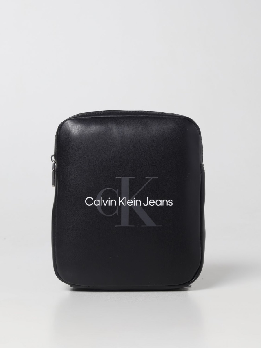 Giglio - Black Man Shoulder Bag - Calvin Klein GOOFASH