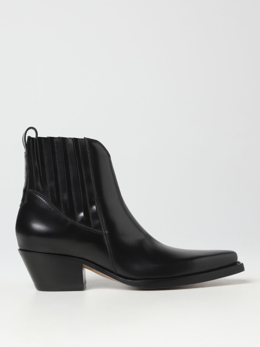 Giglio - Black - Woman Flat Boots GOOFASH